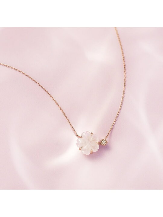 楽天市場】【SAKURA Collection】K18ピンクゴールド ネックレス 4 