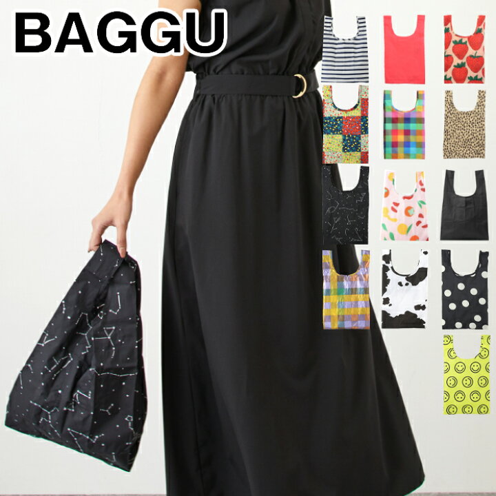 楽天市場 エコバッグ ベビー バグゥ Baby Baggu エコバッグ バッグ ランチバッグ 折りたたみ 折り畳み レジ袋型 ショッピングバッグ ナイロン メール便 Beautyholic