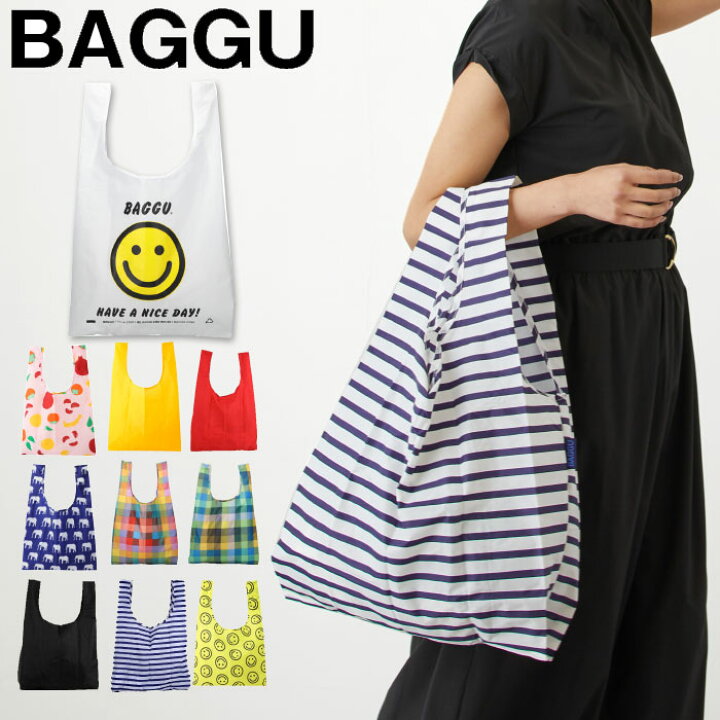 楽天市場 バグゥ スタンダード Baggu エコバッグ Standard 折りたたみ 折り畳み レジ袋型 レジカゴ ショッピングバッグ エコバッグ Eco Bag エコバッグ ナイロン バッグ レディース メンズ メール便 Ss12 Beautyholic