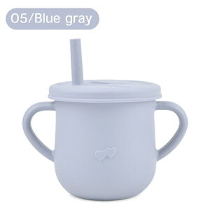 enne マグカップ ベビー シリコン ストロー付き ベビー食器 mag cup with straw & snack おやつケース スナックカップ 食洗機 電子レンジ 冷蔵庫 コップ カップ 離乳食 食器 出産祝い ギフト