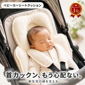 チャイルドシート 新生児 クッション BH ベビーカーシート クッション オーガニックコットン リバーシブル メッシュ シートクッション 頭 サポート