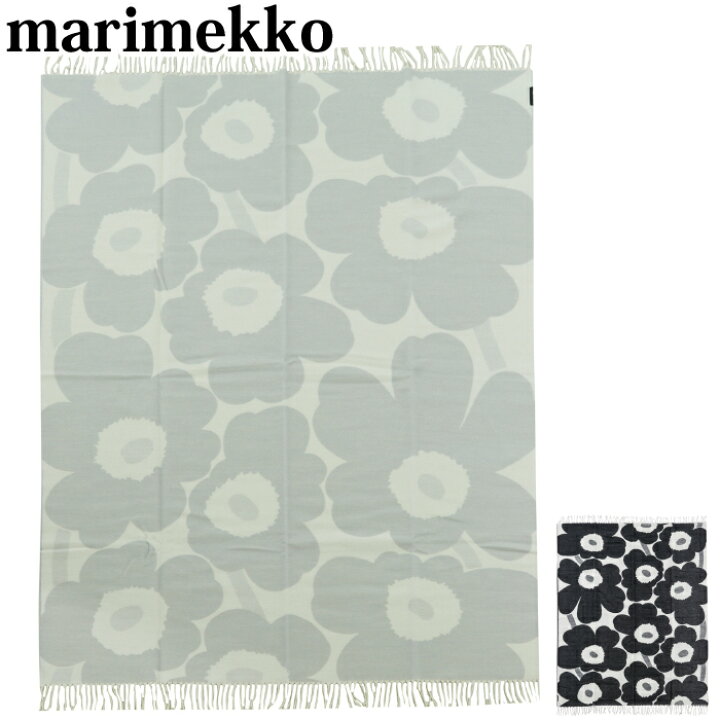 楽天市場】マリメッコ ブランケット Marimekko 毛布 Unikko Blanket  