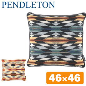 ペンドルトン クッション ジャガード ピロー 46×46 Pendleton Jacquard Pillow 18" x 18" ギフト ブランド ウール コットン スエード スウェード おしゃれ 欧風 西海岸風