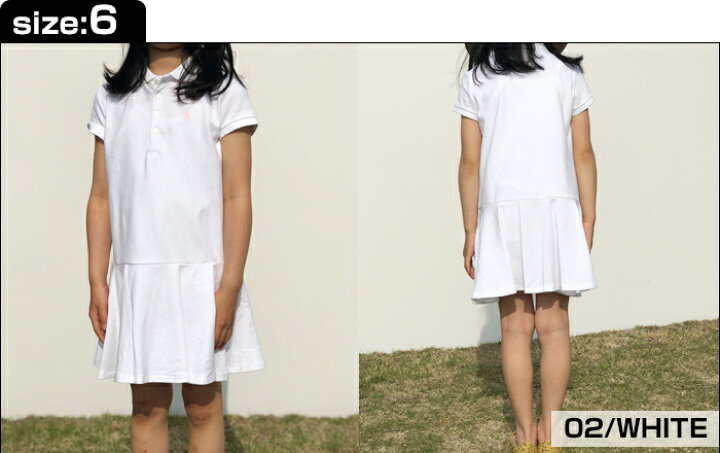 楽天市場】【メール便】 ラルフローレン キッズ 女の子 ワンピース 
