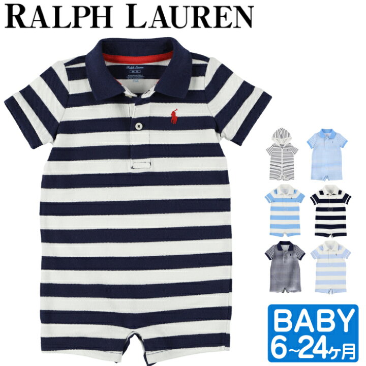 楽天市場】【メール便】 ラルフローレン ベビー ロンパース Ralph 