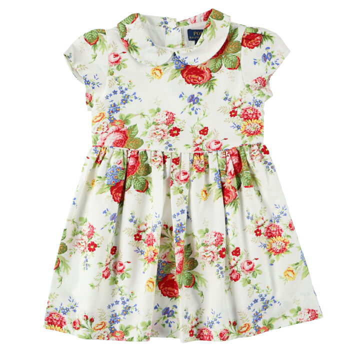 楽天市場 ラルフローレン キッズ ワンピース 花柄 ポロ ベビー キッズ 女の子 ガールズ Polo Ralph Lauren ポロ Printed Oxford Ss Floral Dress Beautyholic