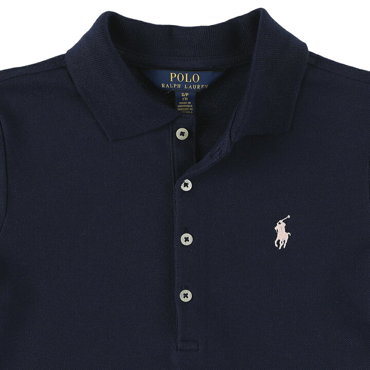 楽天市場 メール便 ラルフローレン キッズ ワンピース ドレス 女の子 ラルフ Short Sleeve Polo Dress 半袖 プリーツ ワンピース Polo Ralph Lauren ポロ Beautyholic