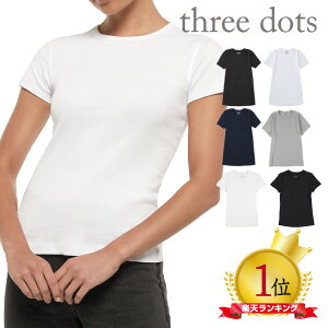 �X���[�h�b�c T�V���c Three Dots Essential Heritage Knit Crew Tee TD005135 �X���[�h�b�c �J�b�g�\�[ ���� T�V���c ���f�B�[�X AA1C032�y���[���ցz