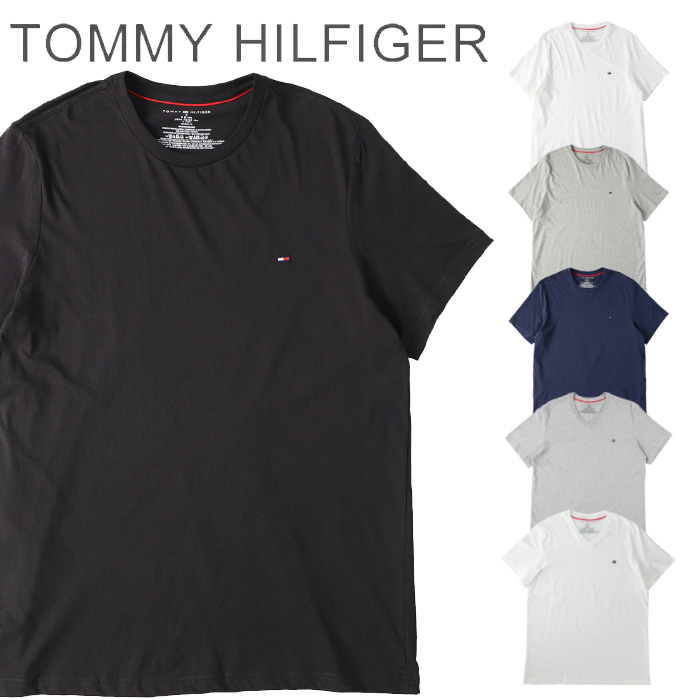 トミーヒルフィガー Tシャツ メンズ TOMMY HILFIGER Core Flag Tee ティーシャツ 半袖 ブランド クルーネック インナー  コットン おしゃれ メール便 | BeautyHolic