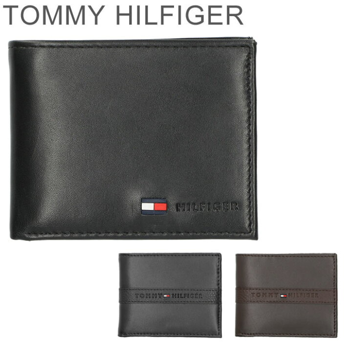 楽天市場】トミーヒルフィガー 財布 メンズ 二つ折り 本革 TOMMY 