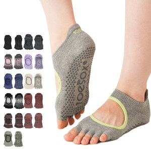 TOESOX �g�D�[�\�b�N�X Half Toe Bellarina Grip Socks �n�[�t�g�D�[ �o�����[�i �O���b�v �\�b�N�X �ܖ{�w�C�� ���[����