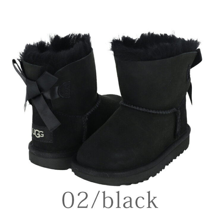 楽天市場】UGG ムートン トドラー キッズ ブーツ アグ ミニベイリー  