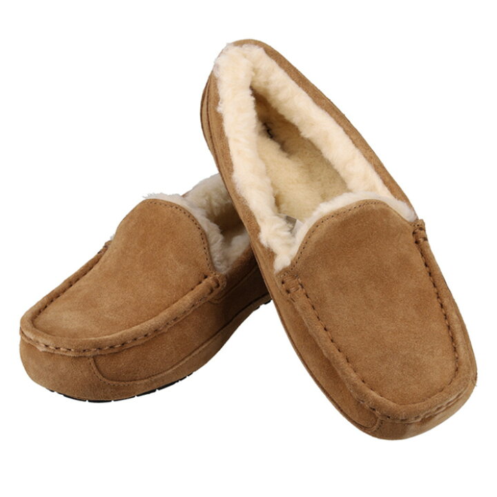 楽天市場】UGG モカシン レディース アグ ムートン アスコット 海外 