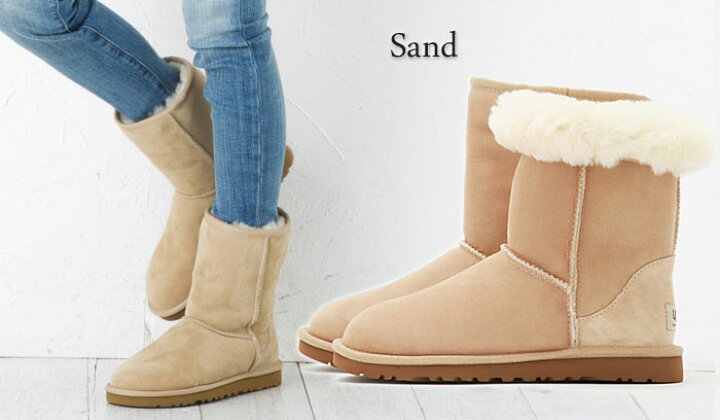 楽天市場】UGG ムートンブーツ クラッシック ショート 海外正規品 送料 