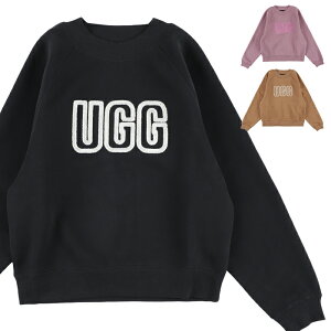 UGG AO XEFbg fB[X N[lbN S JWA gbvX  LOGO CREWNECK