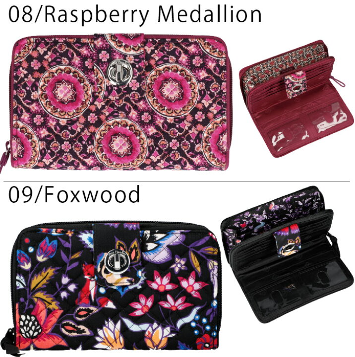 楽天市場】ヴェラブラッドリー ウォレット VERA BRADLEY アイコニック 
