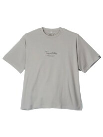 大きいサイズ メンズカジュアルインナー カット半袖クルーネック TSC クールコットンプリントTシャツ ベージュ 3L 4L 5L 6L 綿 夏 大きいサイズの店 フォーエル