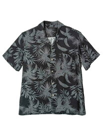 大きいサイズ メンズカジュアルインナー シャツ半袖ワンナップ レーヨンアロハシャツ M.グレー 3L 4L 5L 6L レーヨン 夏 大きいサイズの店 フォーエル