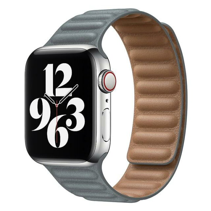 楽天市場】レザーリンク Apple Watch用 (Gray) : 4MiLi