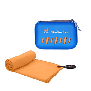 Ozaeo スポーツタオル マイクロファイバータオル スイムタオル 速乾タオル 速乾 水泳 フェイスタオル ヨガ 汗拭き タオル 柔らかい ジム メンズ レディース 旅行 コンパクト 軽量