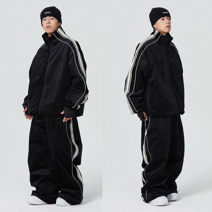 美品上下セット 24-25 かかえる XL 男女GTsnowboard スノーボードウェア