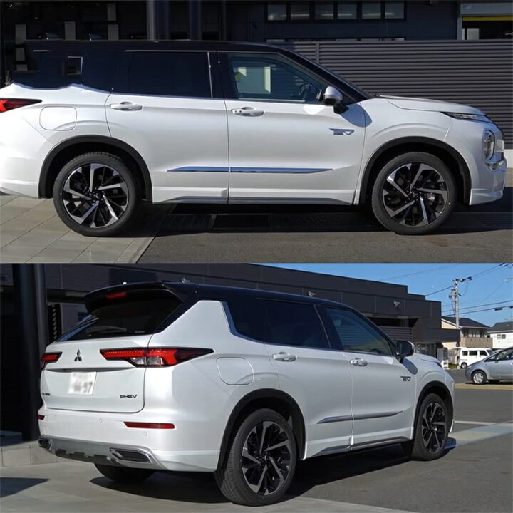 楽天市場】新型 アウトランダー PHEV GN0W パーツ アクセサリー サイド 