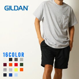 【価格見直しました】 ギルダン tシャツ ポケット メンズ gildan ポケットtシャツ ポケット付き 半袖 アメリカ ブランド 大きいサイズ メンズ 無地t ビッグシルエット オーバーサイズ ビッグt ポケット付き 推しカラー [M便 1/1]