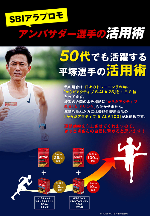 楽天市場】【 公式ショップ 送料無料 】 からだアクティブ 5ALA 100 15 