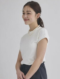 フィフス fifth シンプルフィットTシャツ レディース トップス カットソー フレンチスリーブ ヘルシーシルエット 20代 30代 40代【送料無料】