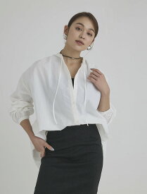 フィフス fifth Edit Sheen 抜き襟デザインブラウス レディース トップス シャツ ブラウス 【送料無料】