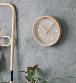 【公式】キャンパス ウォールクロック Sサイズ(CAMPAS) ホワイト/グレイ500WORKS.掛け時計 壁掛け 時計 北欧木製 音がしない かわいい インテリアシンプル 寝室 子供部屋 一人暮らし ギフトデザイン リビング ダイニング 寝室 Creer/クレエ