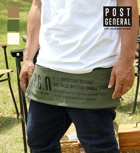 【公式】ポストジェネラル ワークエプロン 421 ショーティー(POSTGENERAL) 3色500WORKS.エプロン ワークエプロン 前掛け 前掛けエプロン コットン おしゃれ ビンテージヴィンテージ かっこいい 男