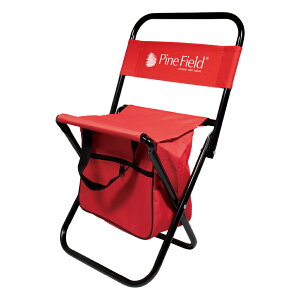【送料無料】 収納付き 折りたたみ チェア Pine Field 全3色 折りたたみ式 耐荷重60kg 背もたれ コンパクト 軽量 キャンプ アウトドア BBQ 登山 花見 釣り 運動会 テーマパーク 万博 EXPO 博覧会