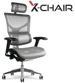 X-Chair チェア ヘッドレスト パソコン PC メッシュ 多機能 高機能 デザイナーズ