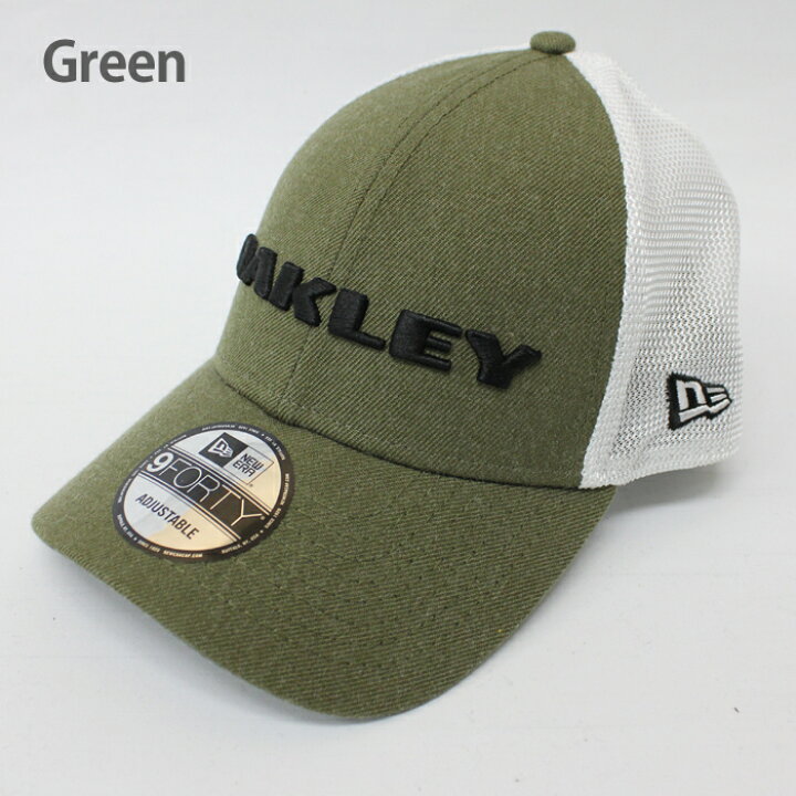楽天市場】Oakley オークリー メッシュ キャップNEW ERA モデル 帽子 ゴルフ oa236 ホワイト ブラック 911523 :  5445楽天市場店