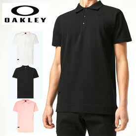 オークリー ゴルフ　スカル ポロシャツ 速乾 吸汗 OAKLEY POLO ホワイト ピンク ブラック 白 黒　oa520 XL 大きいサイズあり