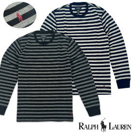 Polo Ralph Lauren　ポロラルフローレン　メンズ 　ボーダーサーマル ロングTシャツ　r534