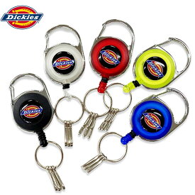 Dickies　リール　カラビナキーホルダー　日本製　60cmケーブル