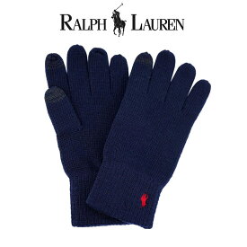 スマホ対応 手袋 ラルフローレン　Polo Ralph Lauren 防風 zakka370