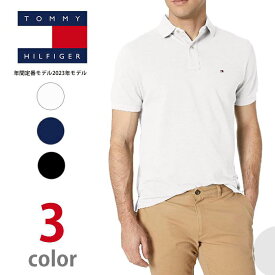 トミー ポロシャツ TOMMY HILFIGER メンズ トミーヒルフィガー 半袖 ワンポイント スポーツシャツ USAモデル　大きいサイズ XXLあり t611