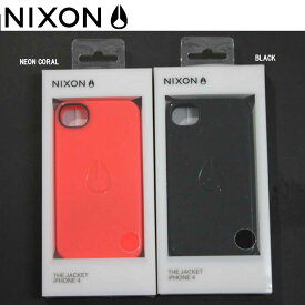 【NIXON】ニクソン JACKET IPHONE 4 JACKET／iPHONEソフトPUケース　アイフォンケース　アイコンマーク／2カラー
