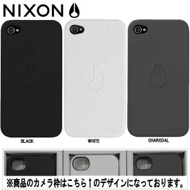 【NIXON】ニクソン MATTE JACKET IPHONE 4 CASE／iPHONEソフトPUケース　アイフォンケース　ロゴマーク／2カラー