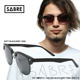【SABRE】セイバー　UP TOWN／100%UVカット！メンズ・レディースサングラス ユニセックス　眼鏡 メガネMATTBLACK／GREY【wsp10x】