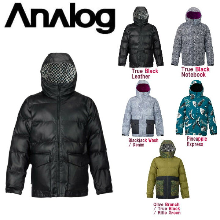 楽天市場 Analog アナログ 17 18 Kilroy Jacket メンズ スノージャケット アウター ウェア スノーボード ウェアー S M L 5カラー Surf Snow ５４ｔｉｄｅ