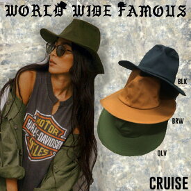 【WORLD WIDE FAMOUS】ワールドワイドフェイマス 2016/17winter&spring ハット 帽子 メンズ レディース CRUISE