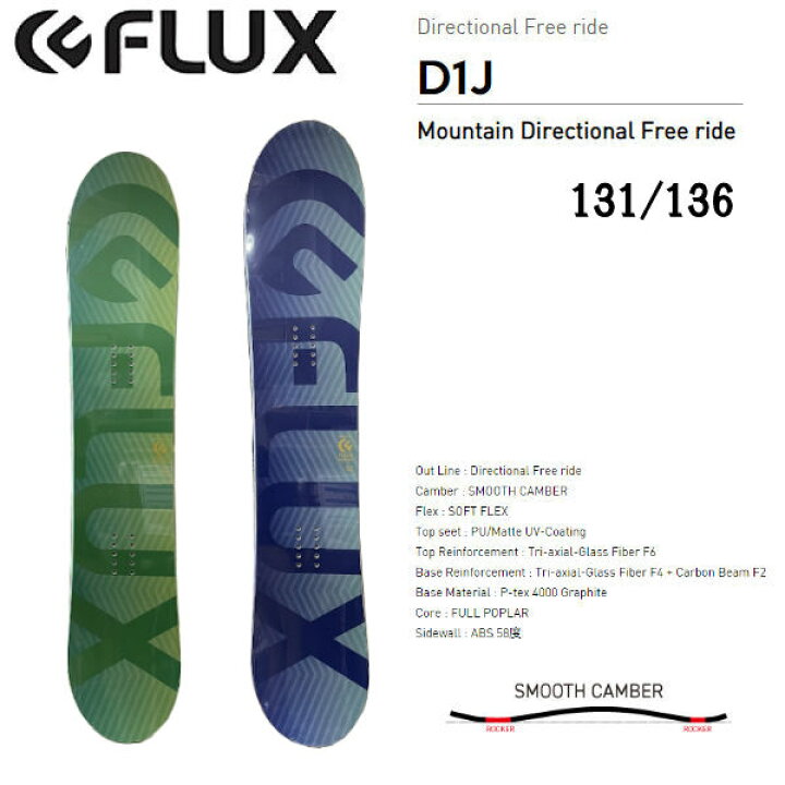 楽天市場】【FLUX】2021/2022 フラックス D1J Directional Free ride 