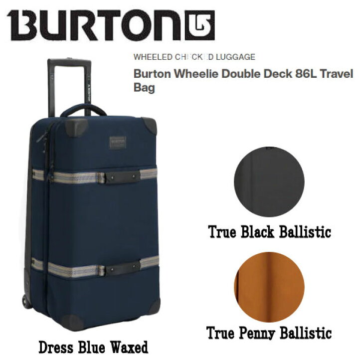 楽天市場】【BURTON】バートン 2020/2021 Burton Wheelie Double Deck  