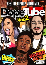 【DopeTube】Best Of Hip Hop Video Mix- Vol.2 ヒップホップ DVD 120分 CARDI B POSTMALONE 21 SAVAGE カーディービー　ポストマローン　サベージ【あす楽対応】