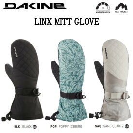 【DAKINE】ダカイン 2023/2024 LYNX MITT GLOVE レディース 女性 ミット ミトン スノーグローブ スノーボード スノボー スキー 手袋 S/M/L 3カラー【正規品】