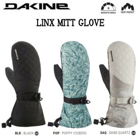 【DAKINE】ダカイン 2023/2024 LYNX MITT GLOVE レディース 女性 ミット ミトン スノーグローブ スノーボード スノボー スキー 手袋 S/M/L 3カラー【正規品】【あす楽対応】